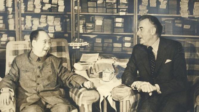 Gough Whitlam meeting Chairman Mao, Beijing, November 1973 Whitlam Institute
