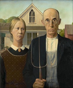 "Grant Wood - American Gothic - Google Art Project" by Grant Wood. Creative Commons