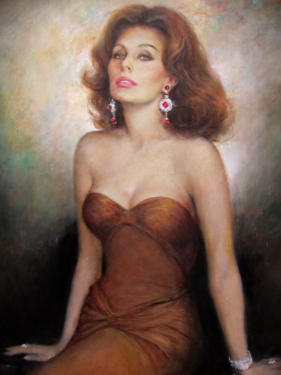 The "absolutely fabulous" Sophia Loren