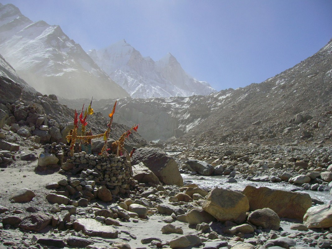 Gaumukh Gangotri glacier in Nepal. Atarax42/Wikipedia, Creative Commons