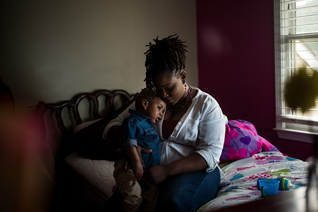 Marquita Smiley and her son, Zaidan. (Bob Miller for ProPublica)Marquita Smiley and her son, Zaidan. (Bob Miller for ProPublica)