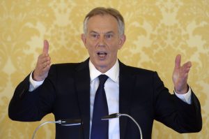 Former British Prime Minister, Tony Blair, delivers a speech following the publication of The Iraq Inquiry Report by John Chilcot, in London, Britain July 6, 2016. REUTERS/Stefan Rousseau/Pool